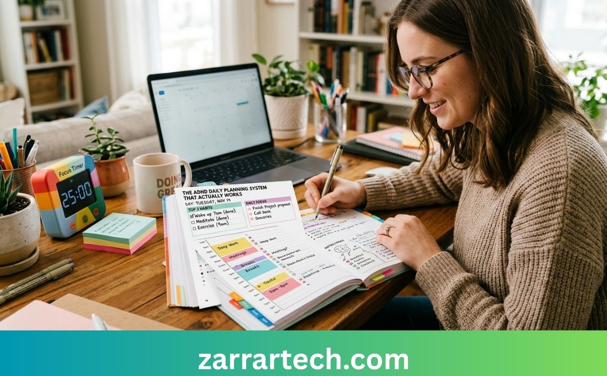 The ADHD daily planning system that actually works